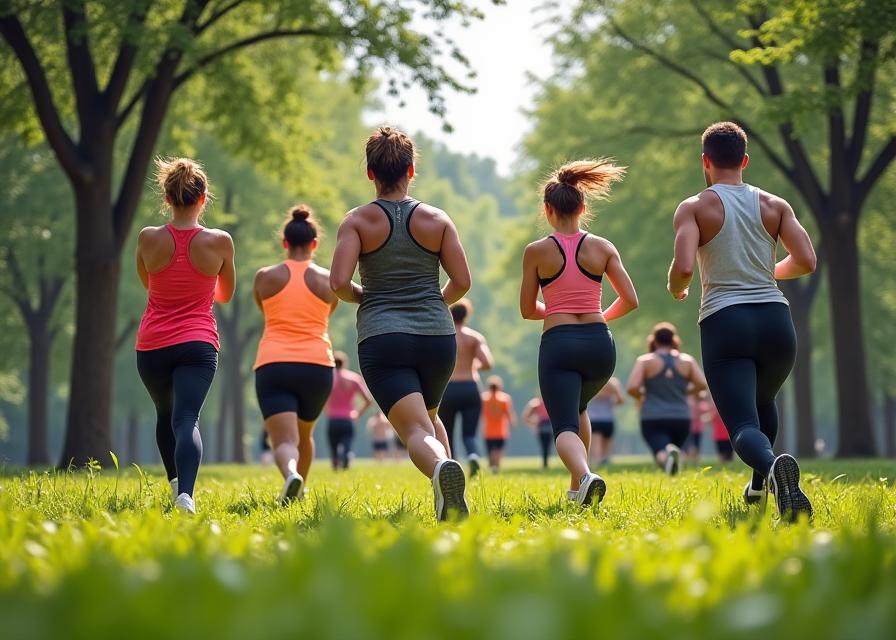 Outdoor Bootcamp Training in Wiener Parks